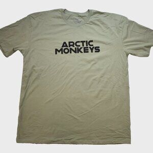 Arctic Monkeys Mens 2023 US Tour Green Shirt New 3XL